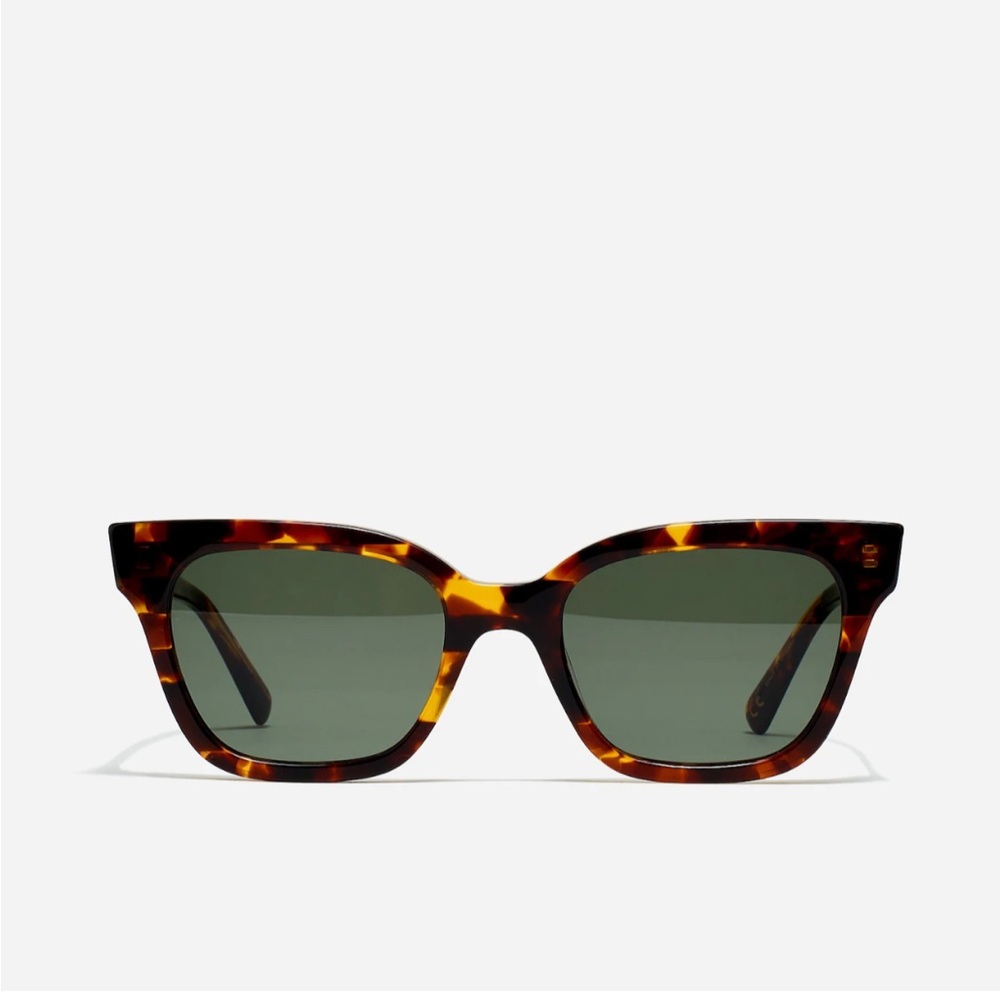 Madewell Pierport Sunglasses in Whiskey Tort